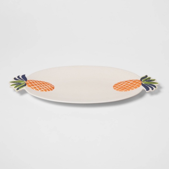 OPALHOUSE 7 piece Pineapple Serving Platters and Serveware Set - Picture 3 of 16